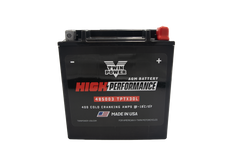 Twin Power YIX-30L High Performance Battery Replaces H-D 66010-97A Made in USA 400 CCA