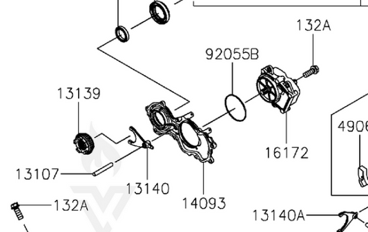 Kawasaki KRX 1000 14093-0707