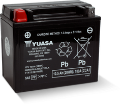 Yuasa YTX12 Maintenance Free AGM 12 Volt Battery