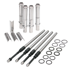 S&S Cycle 1999+ BT Stock Engine Height w/ 4.937in Length Cylinders Adjustable Pushrod Set