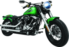 Kuryakyn Regulator Cover  01-17 Softail Chrome