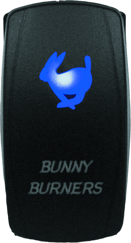 DragonFire Racing Lighted Switch Bunny Burner On/Off Blue