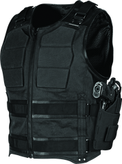 Speed and Strength True Grit Armored Vest Black - Large