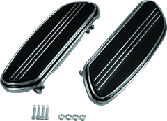 Bikers Choice 86-20 Touring 86-17 FLST 12-16 FLD Chrome Floorboard Kit Replaces H-D 50631-04 Pr