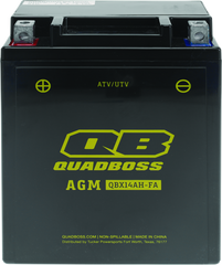 QuadBoss Maintenance-Free AGM Battery QBX14AH-FA