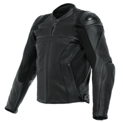 Dainese Racing 4 Leather Jacket Perforated Black/Black/Black Size - 60