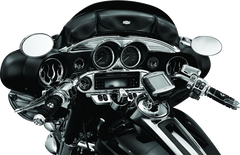 Kuryakyn Stereo Accent 96-13 FL Touring Models Chrome
