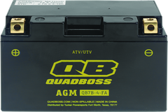 QuadBoss Maintenance-Free AGM Battery QB7B-4-FA