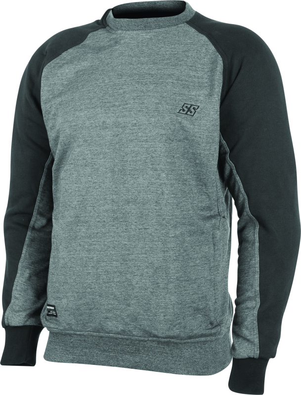 Speed and Strength Lunatic Fringe Armored Sweatshirt Grey/Black - Large