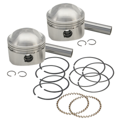 S&S Cycle 36-84 BT 3-7/16in x Up To 4-3/4in Stroke HC Piston Set - Standard