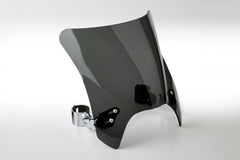 National Cycle Fits up to 48 mm. O.D. Mohawk Chrome Hardware/Straight Bracket/Windshield-Dark Tint