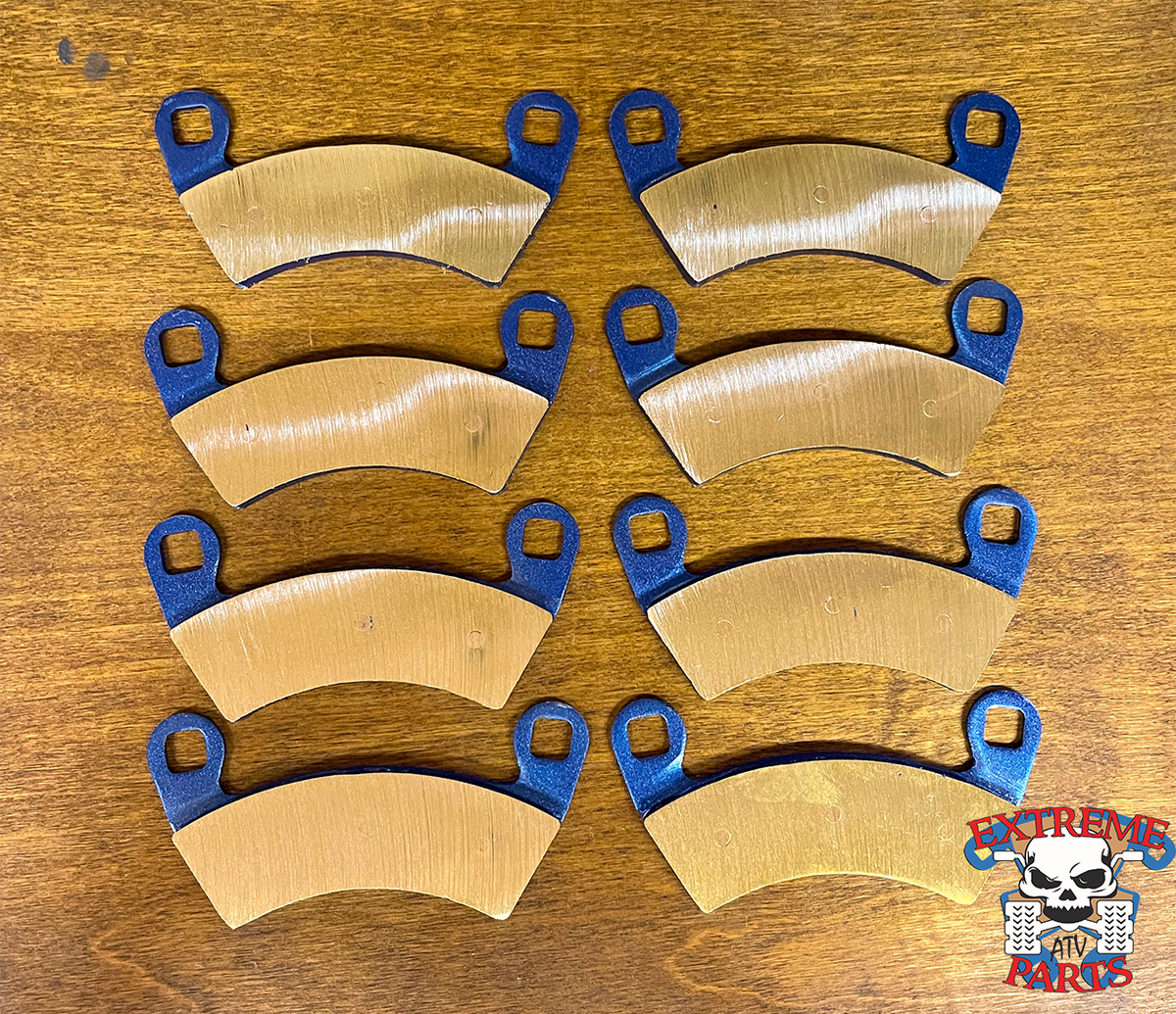 2014-2023 Polaris RZR 1000 XP Brass Brake Pads ALL MODELS AND CABS