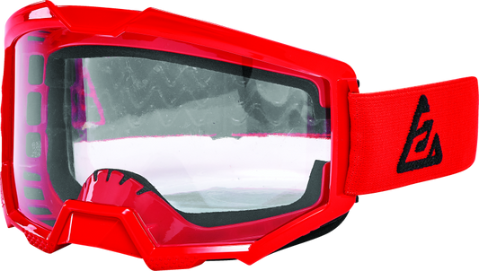 Answer Apex 1 Goggles Red/Black - Adult