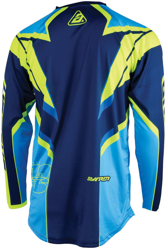 Answer 25 Syncron Envenom Jersey Blue/Hyper Acid - Large