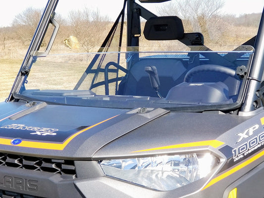 Polaris Ranger Full-Size 2013-2020 Short Windshield by Spike-HC