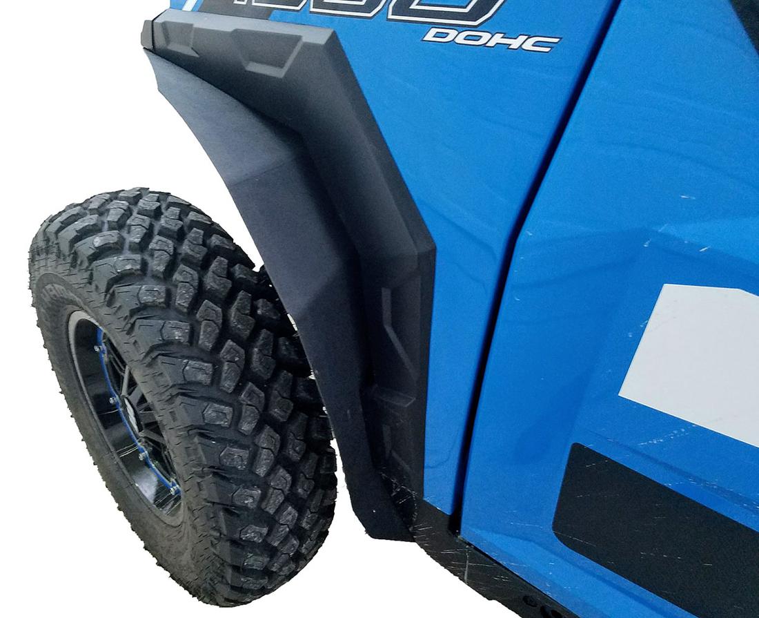 Polaris General Fender Flares with Mud Guards