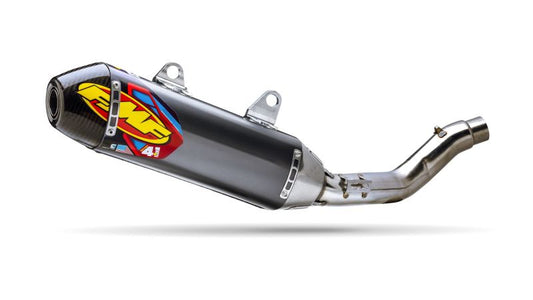 FMF Racing Honda CRF250R 22-24 SS Aluminum Factory 4.1 RCT SO Muffler w/ R. Carbon Cap