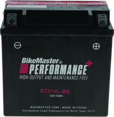 BikeMaster BTX14L-BS Battery