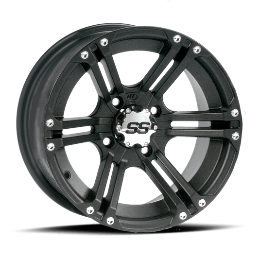 ITP SS 212 14x6 / 4x156 BP / 4+2 Offset Black Wheel