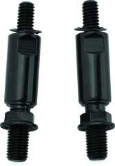 Kuryakyn Raised Mirror Mnt Adapters Gloss Black