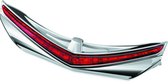 Kuryakyn L.E.D. Rear Fender Tip 12-17 GL1800 Chrome Red Lens