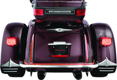 Kuryakyn Rear Mud Flaps For Trikes Chrome