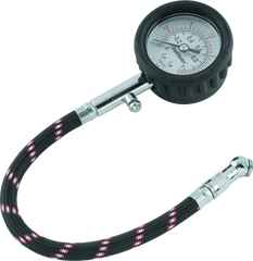 BikeMaster Tire Pressure Gauge/Hose 15 PSI