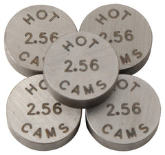 Hot Cams Shim Kits 2.560mm Thickness - 5 Pack