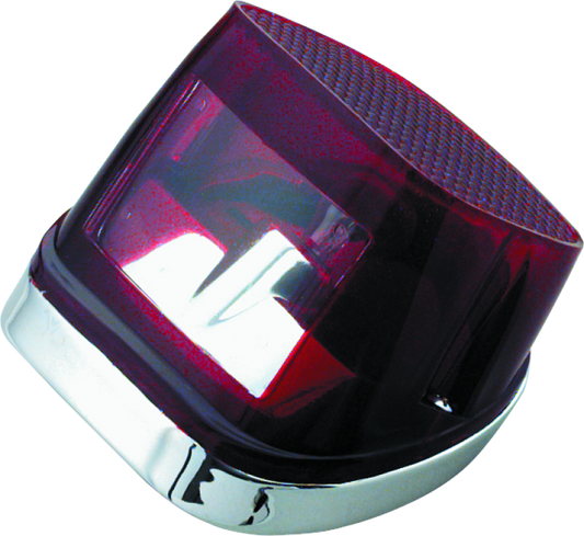 Bikers Choice 73-98 Big Twin And Sportster Replacement Taillight Red Replaces H-D 68008-73B