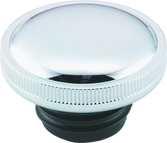 Bikers Choice 82-E96 Single & Right Chrome Vented Screw-In Gas Cap Replaces H-D 59634-81A 61102-83A