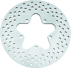 Bikers Choice 86-99 FLT Stock Replacement Rear Brake Rotor Drilled Steel