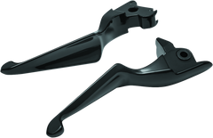 Kuryakyn Boss Blades Lever Set 14-16 Touring Gloss Black