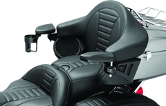 Kuryakyn Passenger Armrest 14-Up Touring & Tri Glide Black