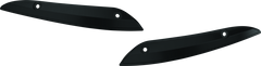 Kuryakyn Windshield Side Trims Gloss Black