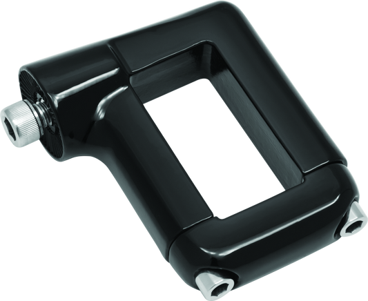 Kuryakyn Side Mount License Plate Clamp Black