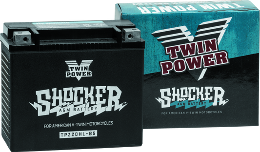 Twin Power YTX-20HL Shocker Battery Replaces H-D 65989-97A 310 CCA