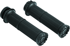Kuryakyn Riot Grips Dual Cable Satin Black