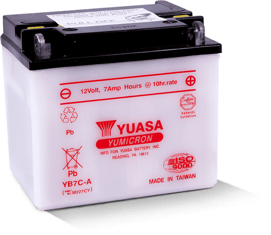 Yuasa YB7C-A Yumicron 12 Volt Battery