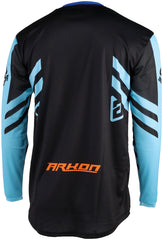 Answer 25 Arkon Nitrus Jersey Blue/Black/Hyper Orange - Medium