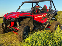 Honda Talon Lower Door Inserts- Dark Tinted